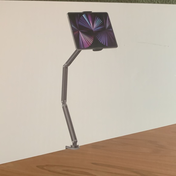 NIB RoHS fold mount for iPad, mobile phone and tablet. Gray - Picture 4 of 6